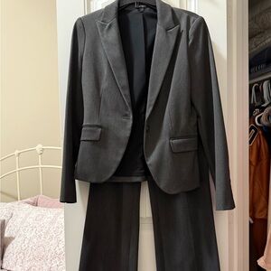 Express Charcoal Gray Women's Suit